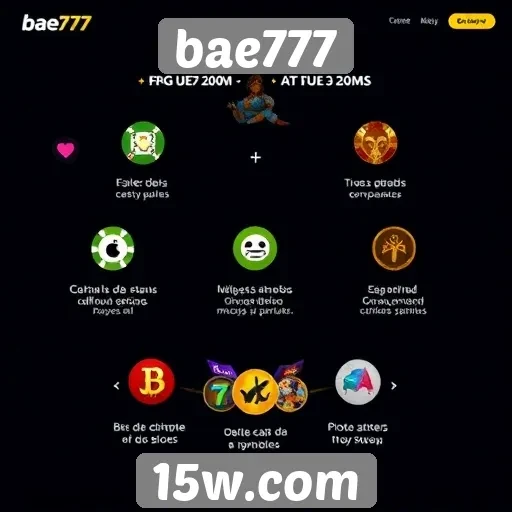 Exploração das funcionalidades do site bae777