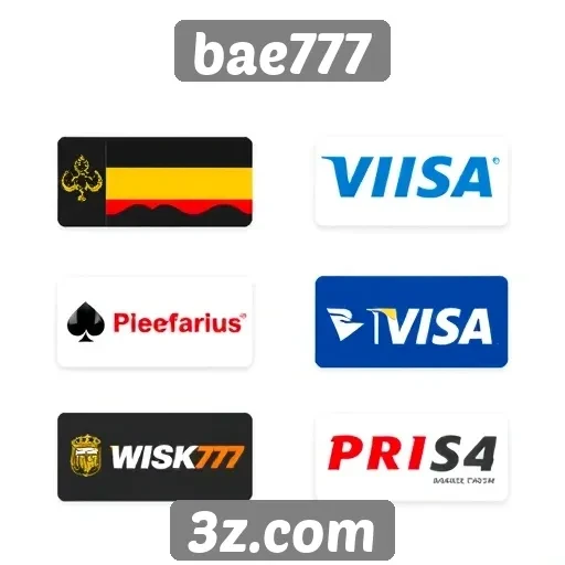 Métodos de pagamento disponíveis no bae777