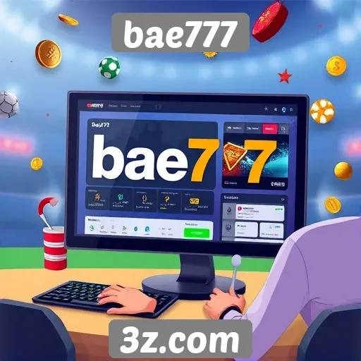 Interface do usuário e experiência no site bae777